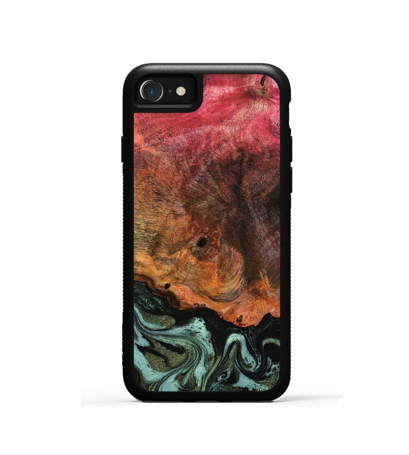 iPhone SE Wood Phone Case - Luis (Green, 818543)