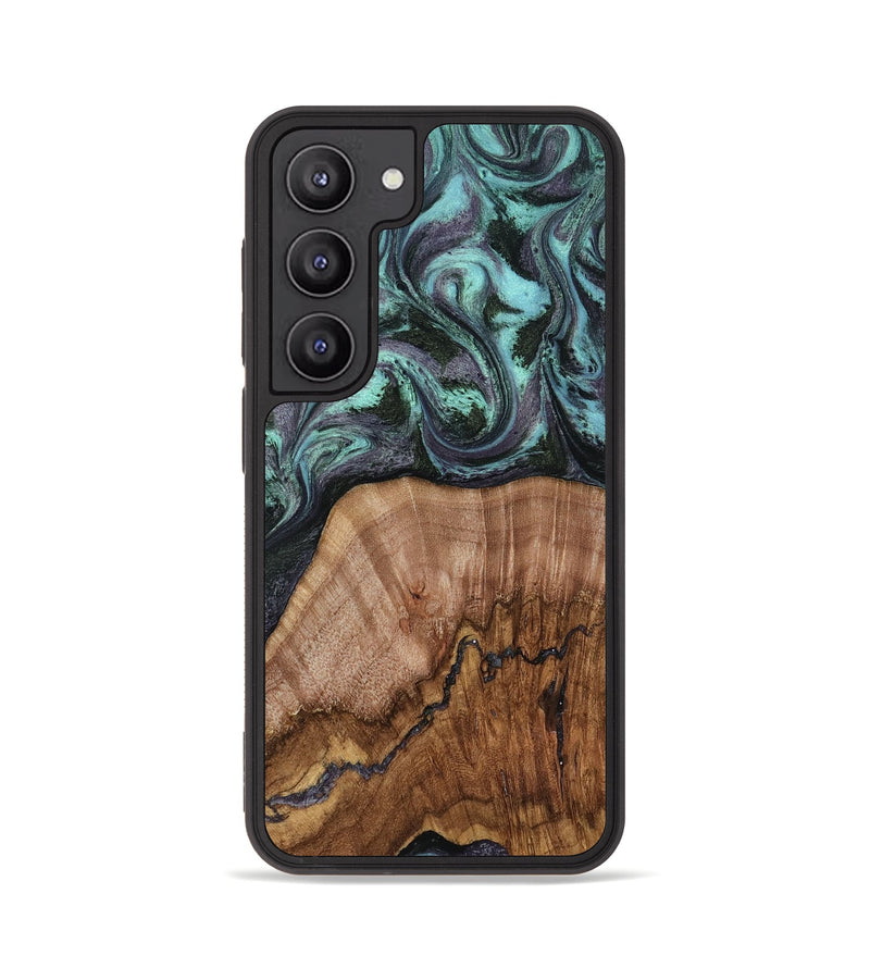 Galaxy S23 Wood Phone Case - Selah (Green, 818544)