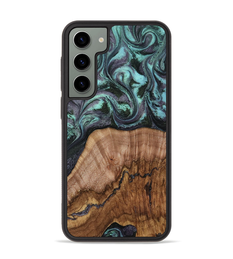 Galaxy S23 Plus Wood Phone Case - Selah (Green, 818544)