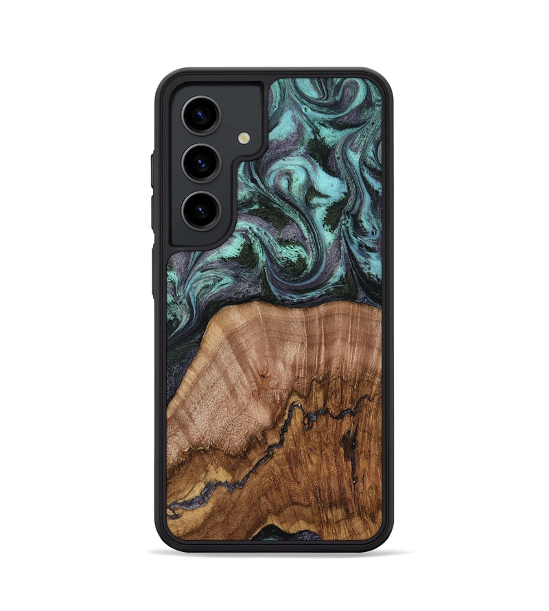 Galaxy S24 Wood Phone Case - Selah (Green, 818544)