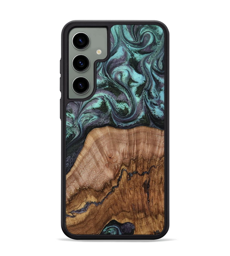 Galaxy S24 Plus Wood Phone Case - Selah (Green, 818544)