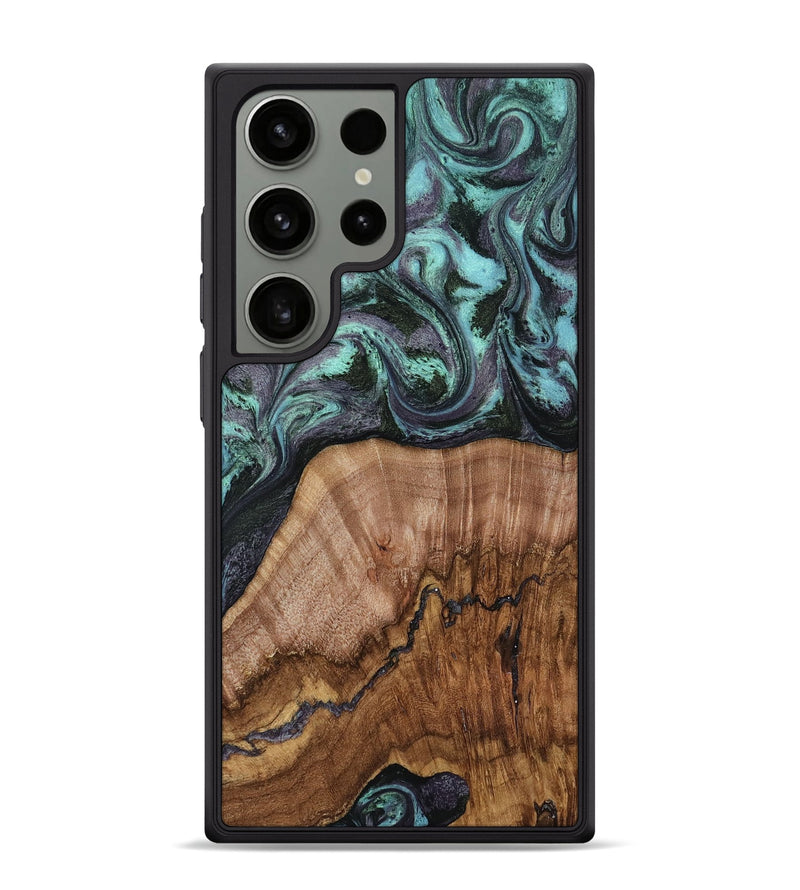 Galaxy S24 Ultra Wood Phone Case - Selah (Green, 818544)