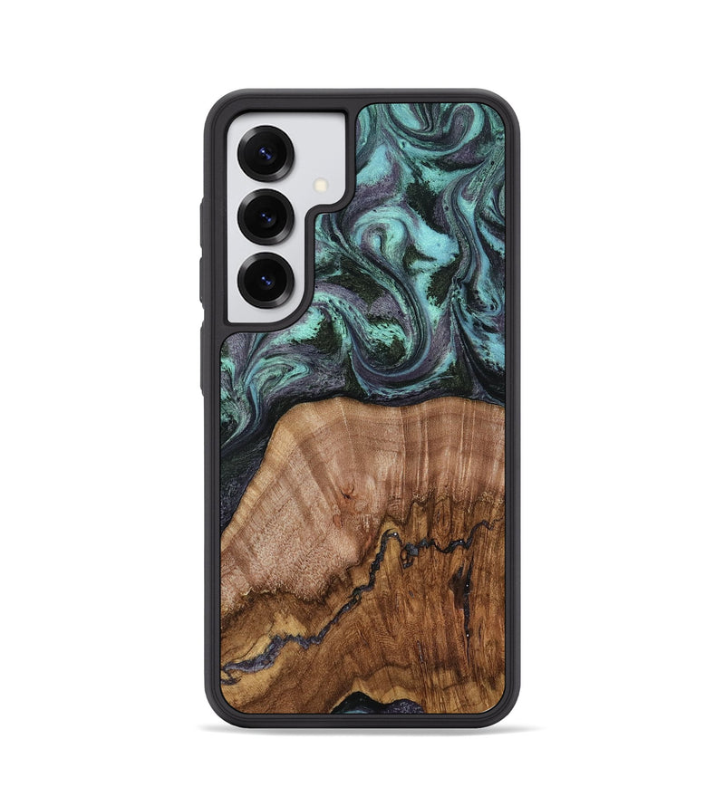 Galaxy S25 Wood Phone Case - Selah (Green, 818544)