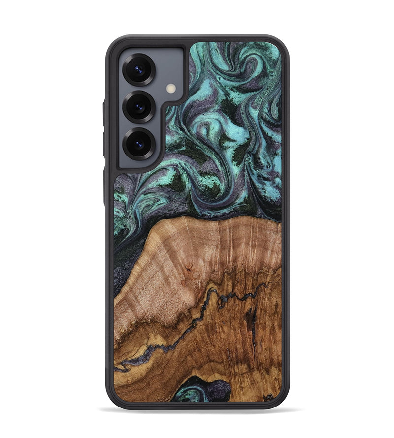 Galaxy S25 Plus Wood Phone Case - Selah (Green, 818544)