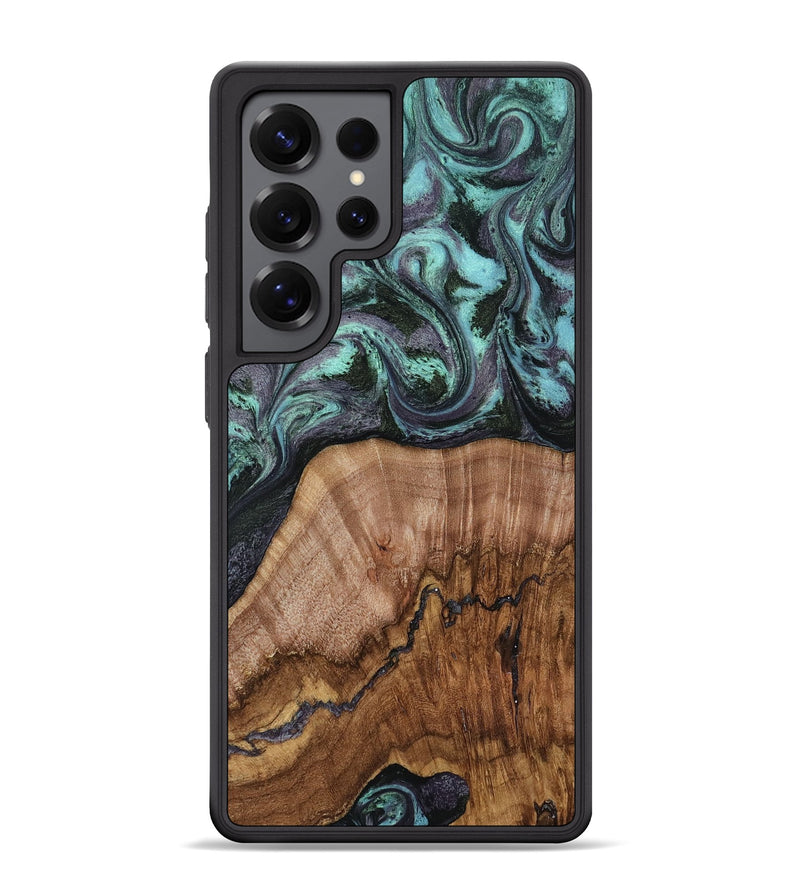 Galaxy S25 Ultra Wood Phone Case - Selah (Green, 818544)