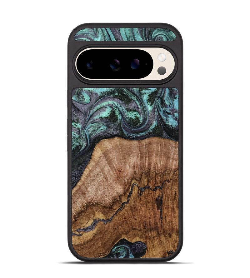 Pixel 10 Wood Phone Case - Selah (Green, 818544)