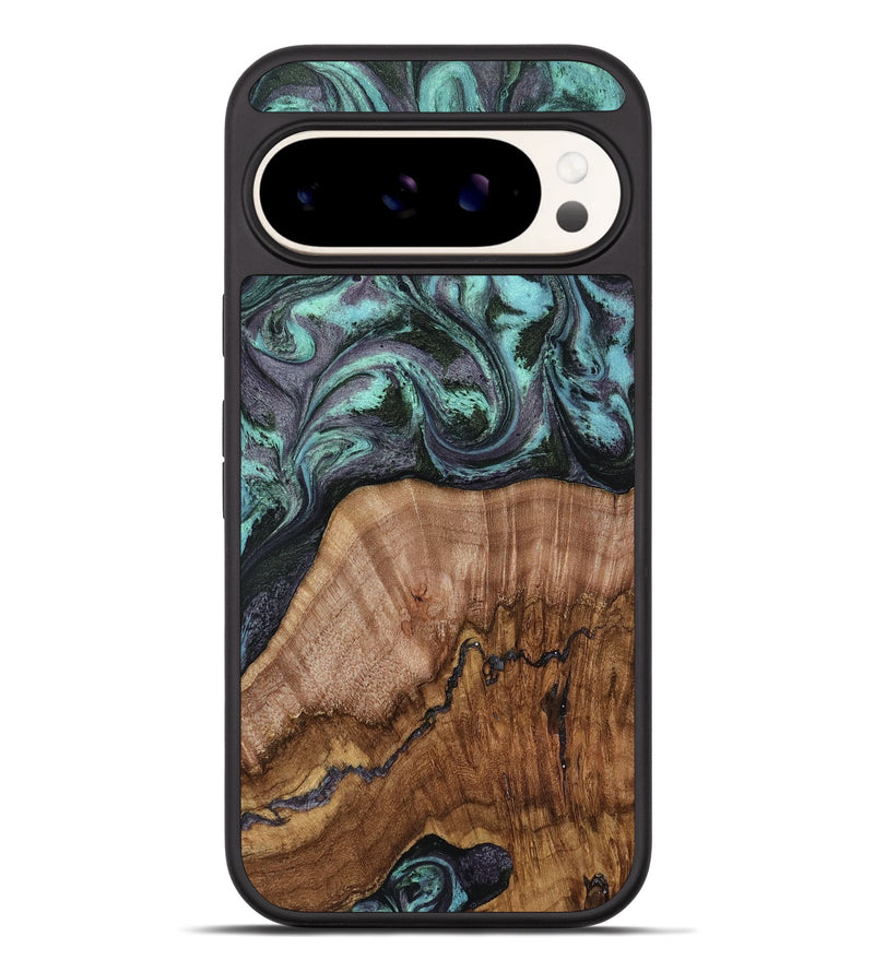 Pixel 9 Pro XL Wood Phone Case - Selah (Green, 818544)