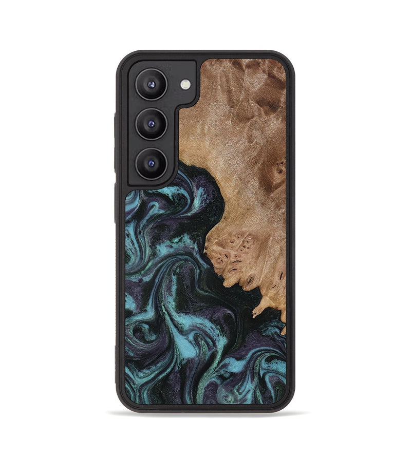 Galaxy S23 Wood Phone Case - Adda (Green, 818545)