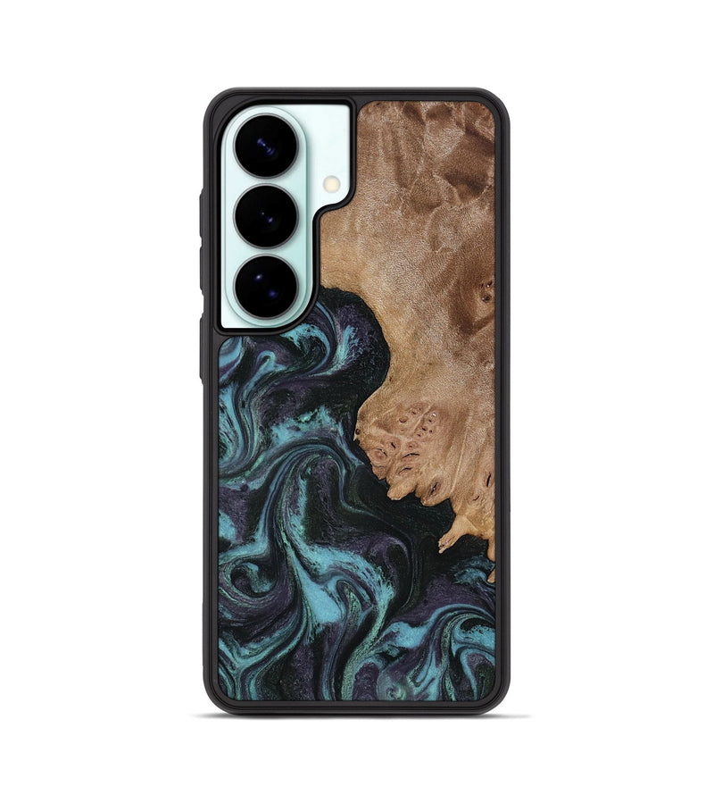 Galaxy S26 Wood Phone Case - Adda (Green, 818545)