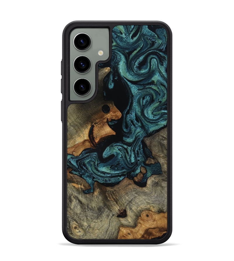 Galaxy S24 Plus Wood Phone Case - Emmit (Green, 818547)