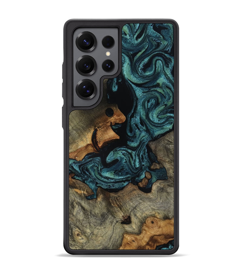 Galaxy S25 Ultra Wood Phone Case - Emmit (Green, 818547)