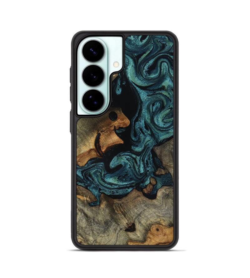 Galaxy S26 Wood Phone Case - Emmit (Green, 818547)