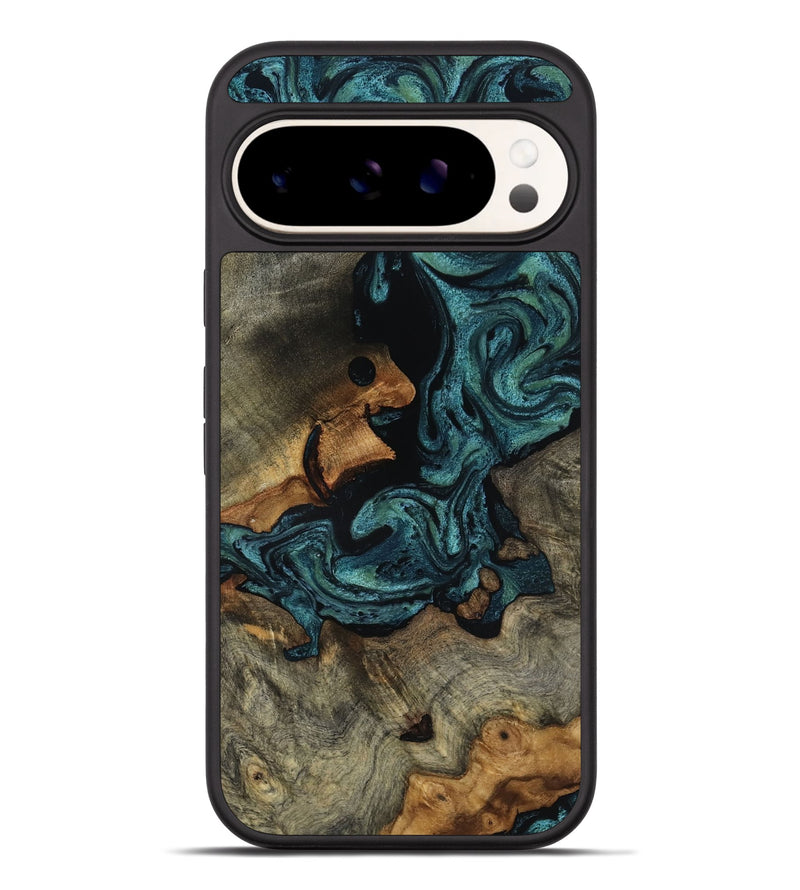Pixel 9 Pro XL Wood Phone Case - Emmit (Green, 818547)