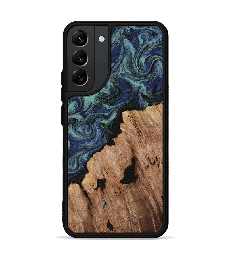 Galaxy S22 Plus Wood Phone Case - Hadley (Blue, 818548)