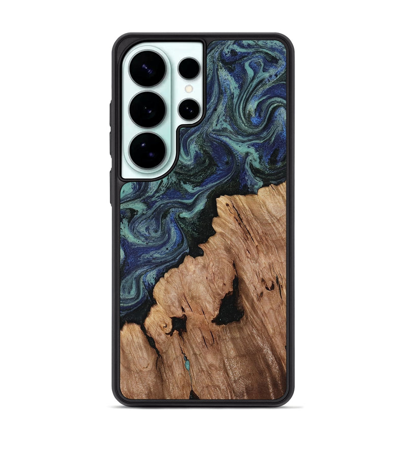 Galaxy S26 Ultra Wood Phone Case - Hadley (Blue, 818548)