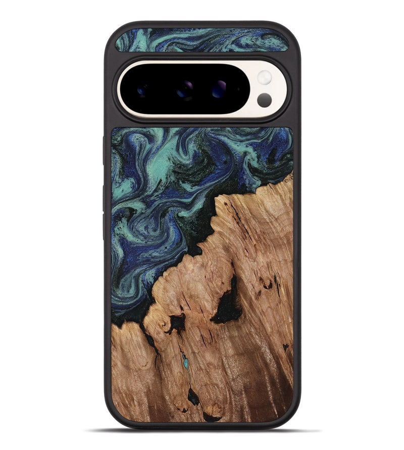 Pixel 9 Pro XL Wood Phone Case - Hadley (Blue, 818548)