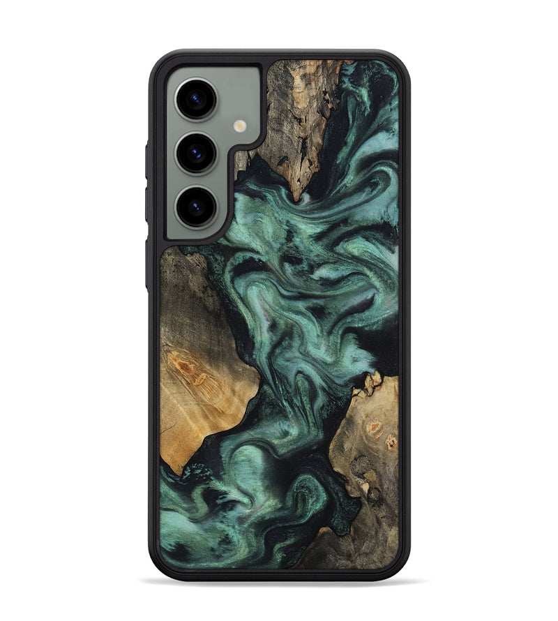 Galaxy S24 Plus Wood Phone Case - Hailey (Green, 818549)