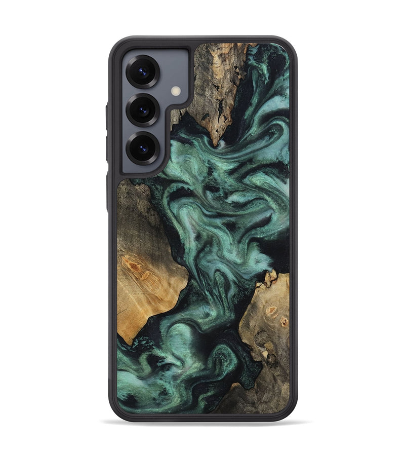 Galaxy S25 Plus Wood Phone Case - Hailey (Green, 818549)