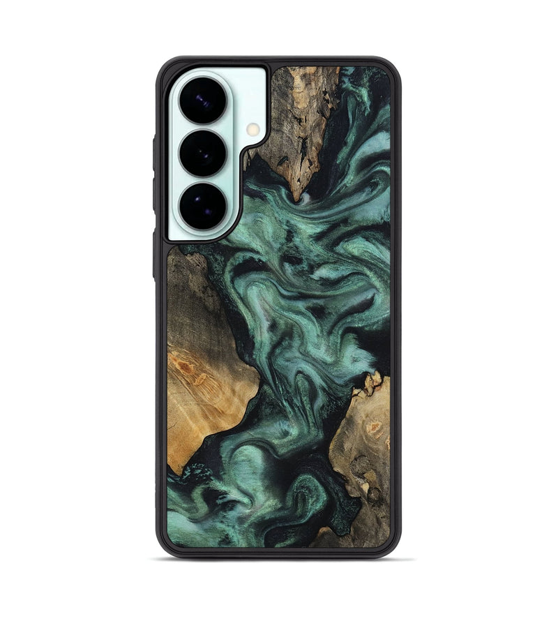 Galaxy S26 Plus Wood Phone Case - Hailey (Green, 818549)
