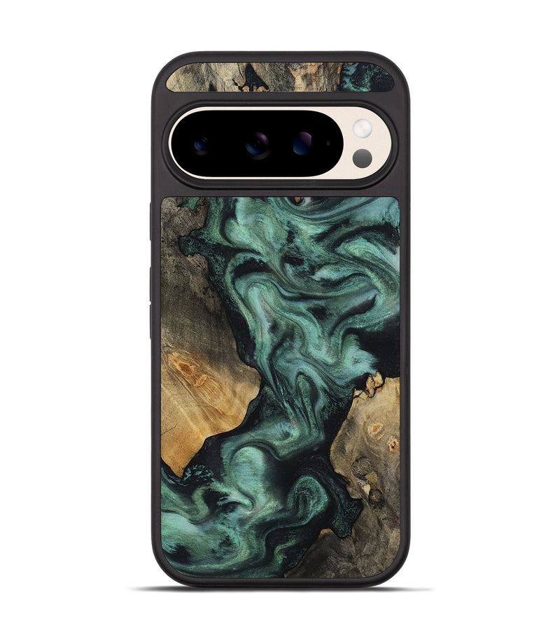 Pixel 10 Wood Phone Case - Hailey (Green, 818549)