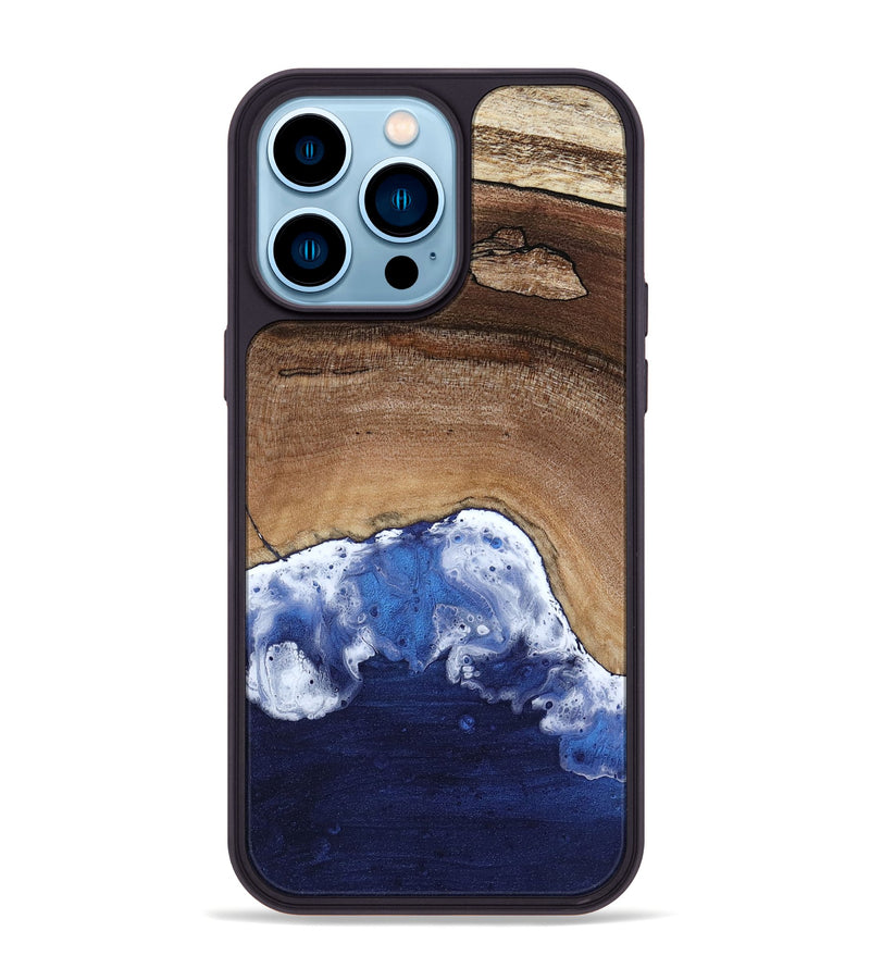 iPhone 14 Pro Max Wood Phone Case - Jamaal (Coastal, 818550)