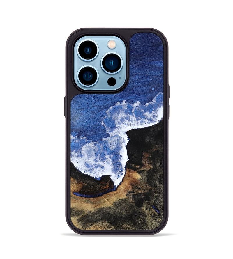 iPhone 14 Pro Wood Phone Case - Leah (Coastal, 818552)