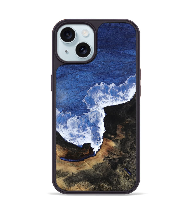 iPhone 15 Wood Phone Case - Leah (Coastal, 818552)