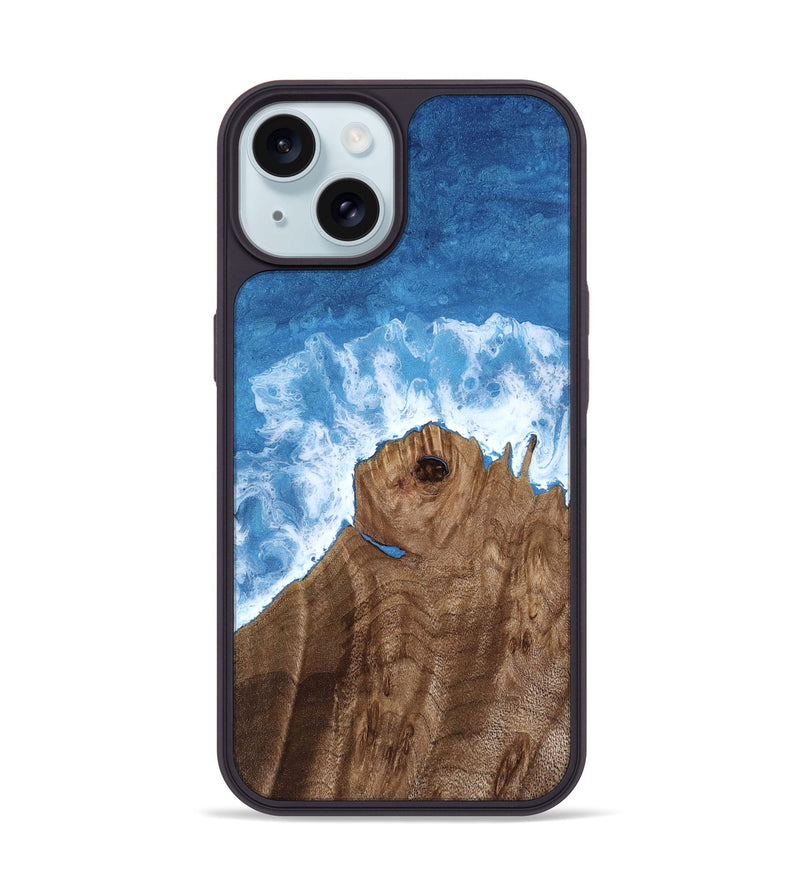 iPhone 15 Wood Phone Case - Mohamed (Coastal, 818553)