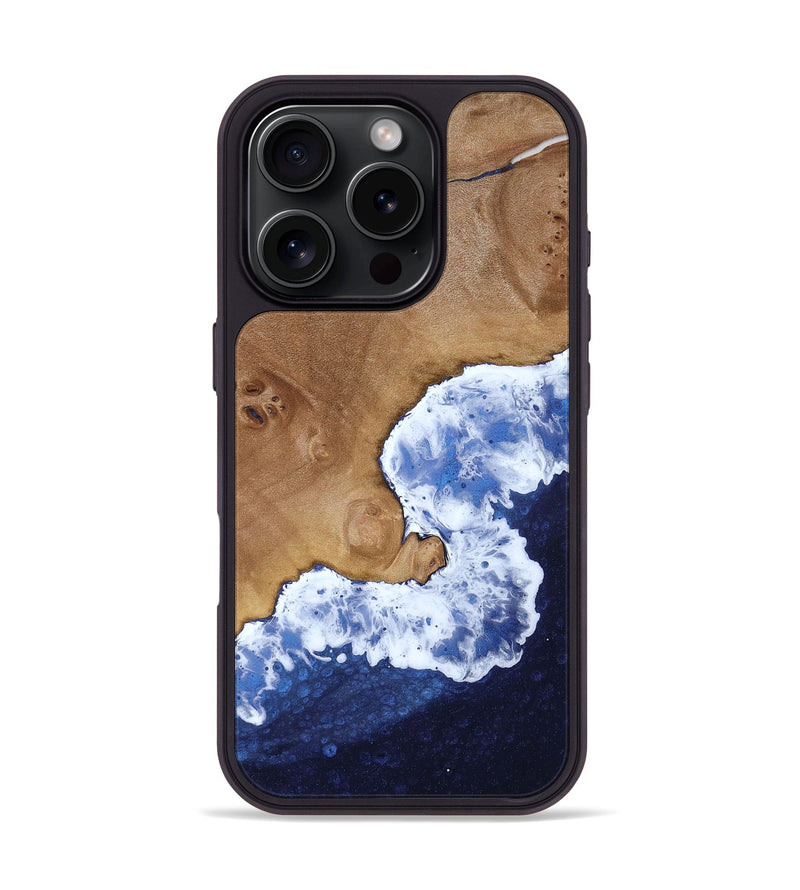 iPhone 16 Pro Wood Phone Case - Chace (Coastal, 818556)