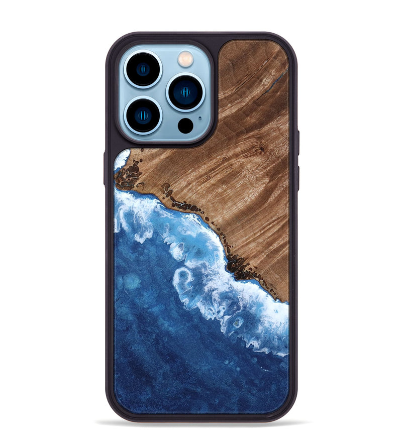 iPhone 14 Pro Max Wood Phone Case - Manilla (Coastal, 818557)