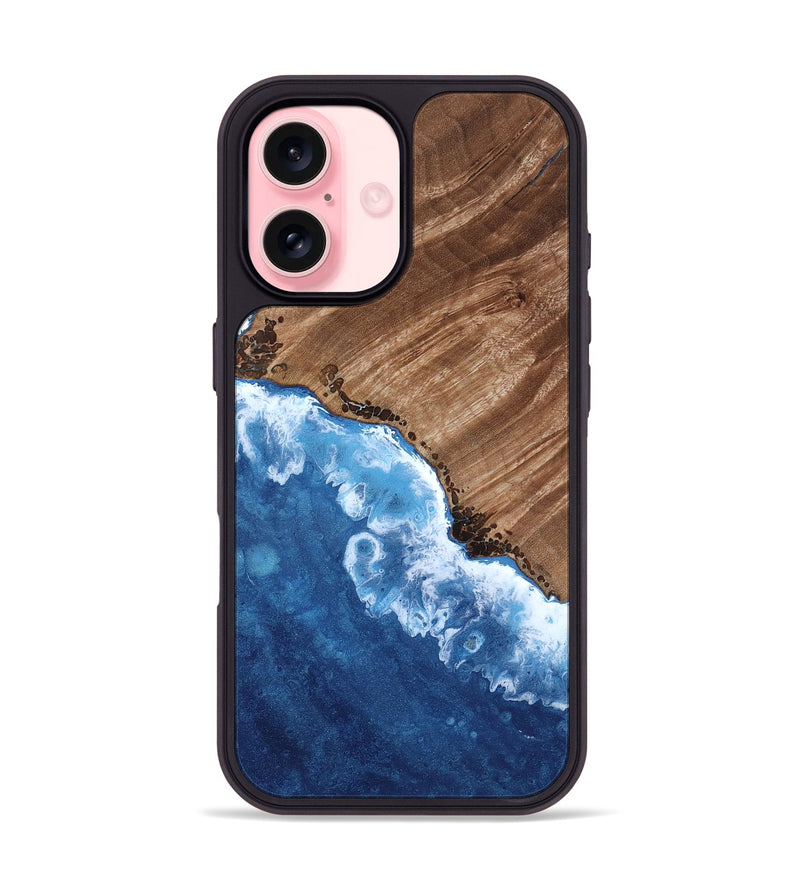 iPhone 16 Wood Phone Case - Manilla (Coastal, 818557)