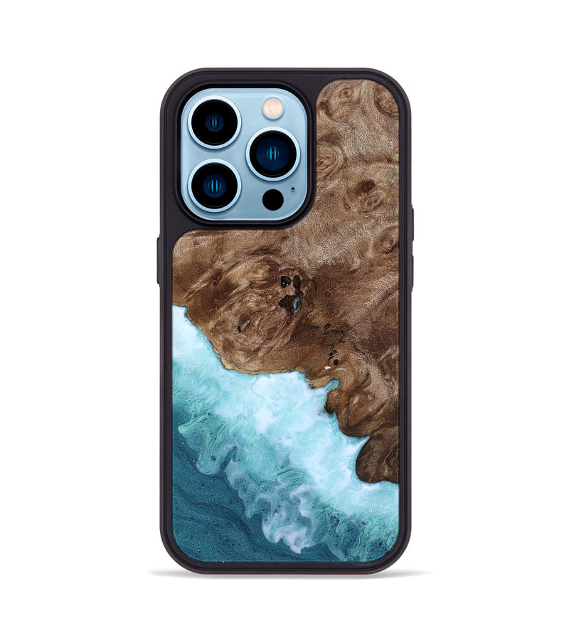 iPhone 14 Pro Wood Phone Case - Aimee (Coastal, 818558)