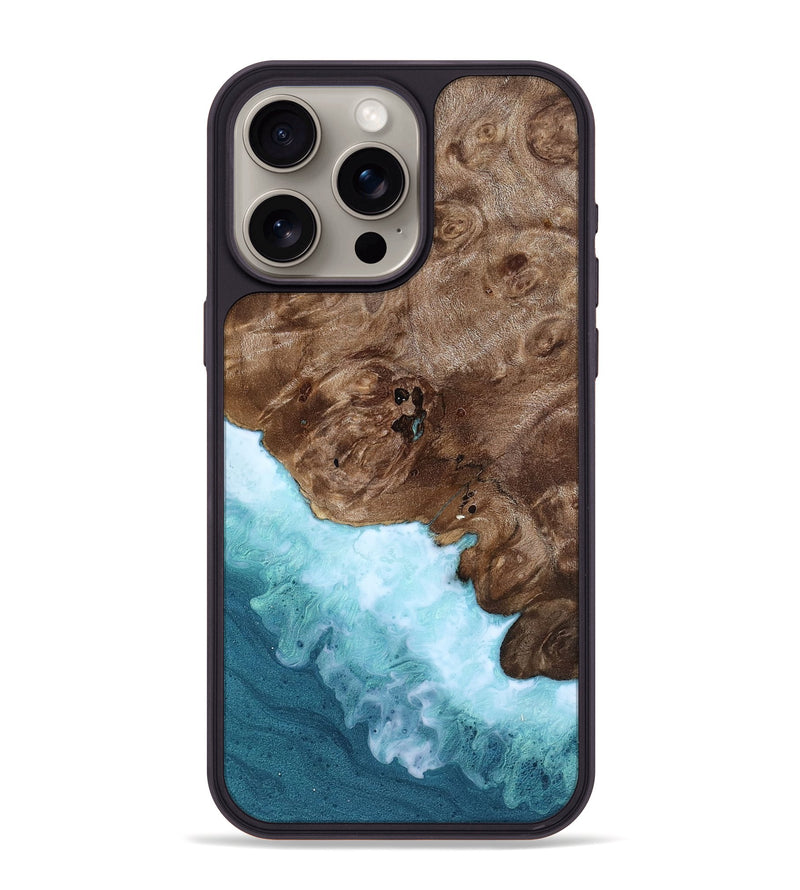 iPhone 15 Pro Max Wood Phone Case - Aimee (Coastal, 818558)