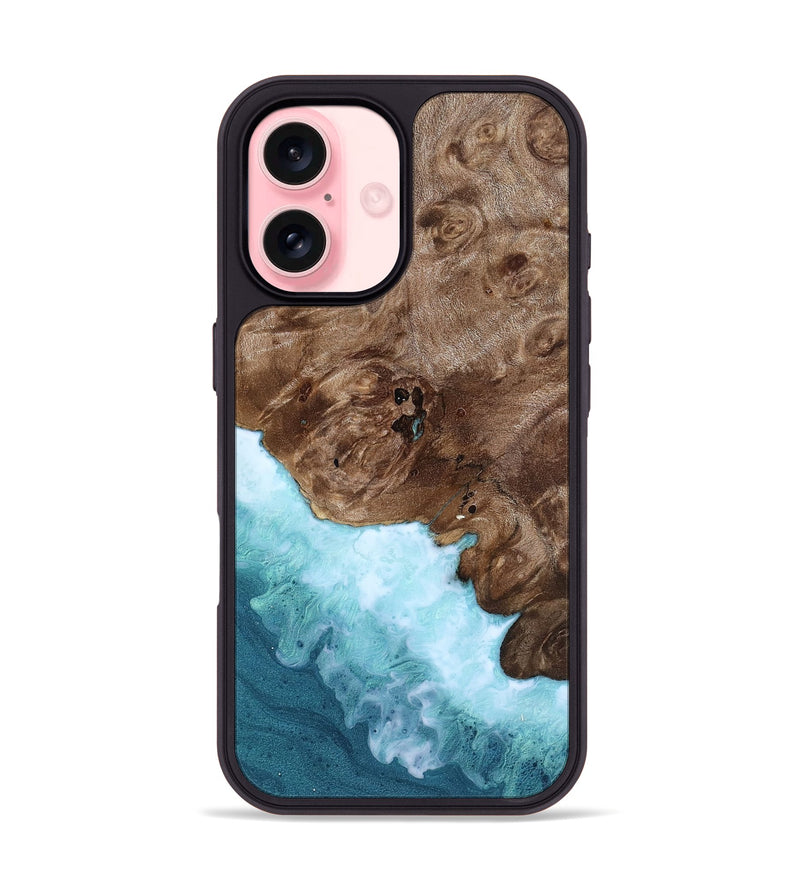iPhone 16 Wood Phone Case - Aimee (Coastal, 818558)