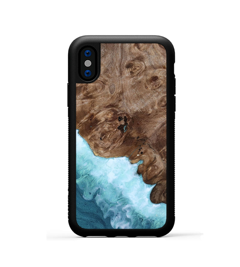 iPhone Xs Wood Phone Case - Aimee (Coastal, 818558)