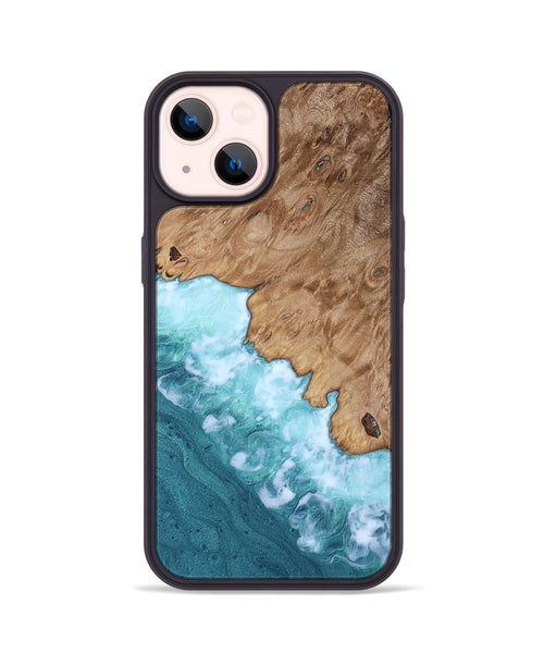 iPhone 14 Wood Phone Case - June (Coastal, 818559)