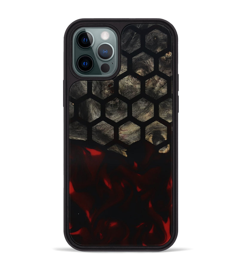 iPhone 12 Pro Max Wood Phone Case - Maritza (Pattern, 818560)