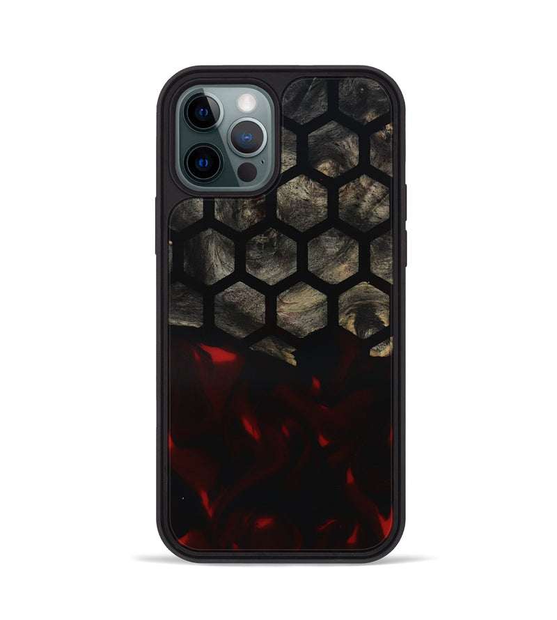 iPhone 12 Pro Wood Phone Case - Maritza (Pattern, 818560)