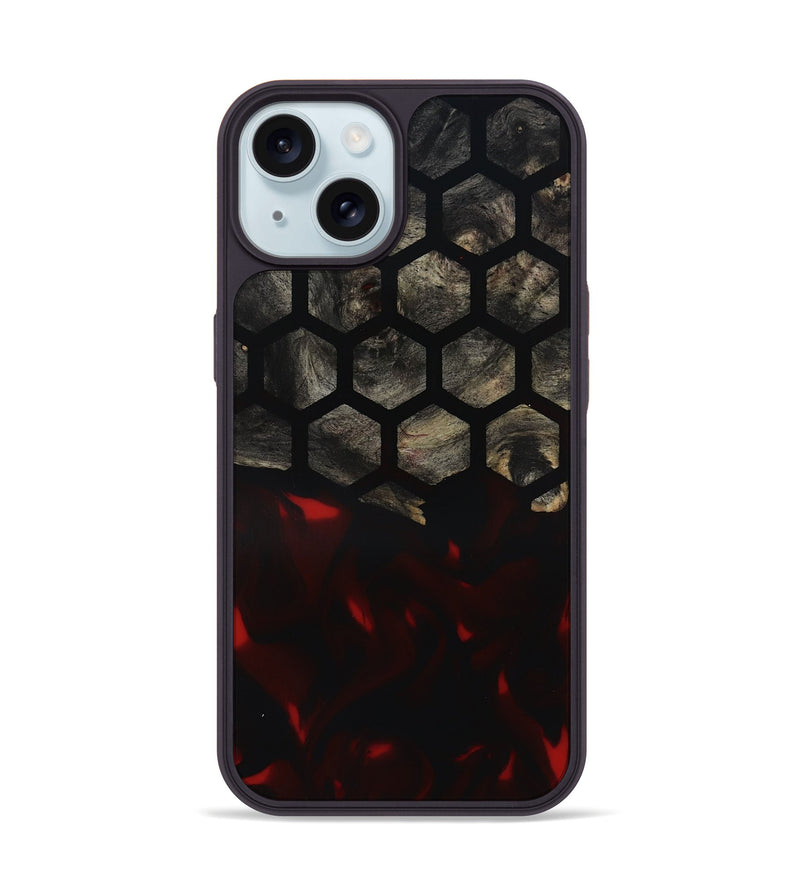 iPhone 15 Wood Phone Case - Maritza (Pattern, 818560)