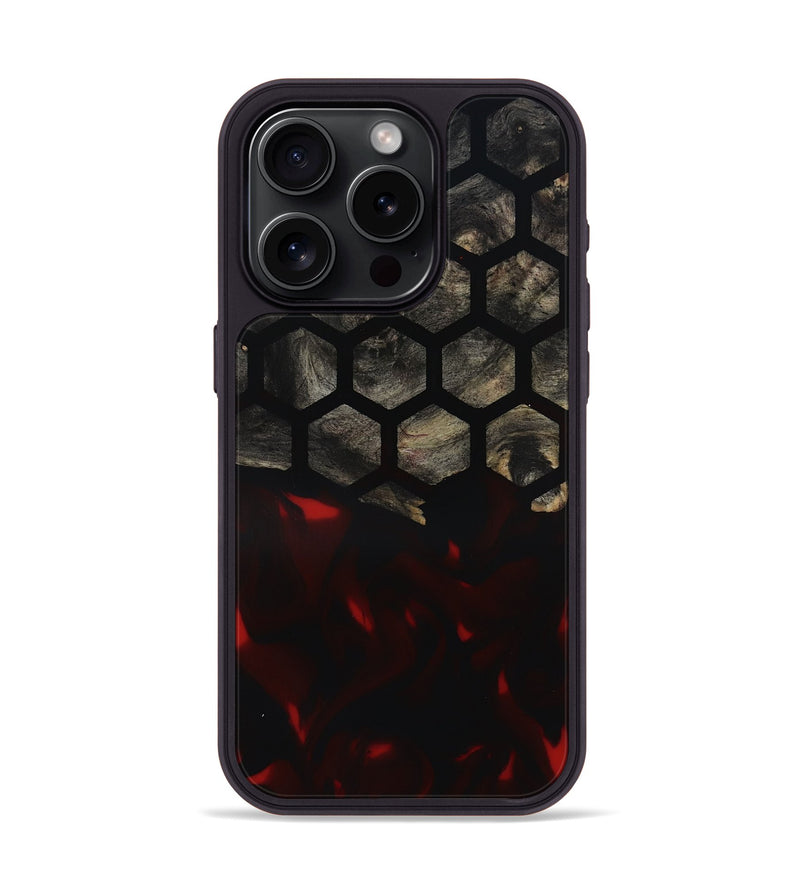 iPhone 15 Pro Wood Phone Case - Maritza (Pattern, 818560)