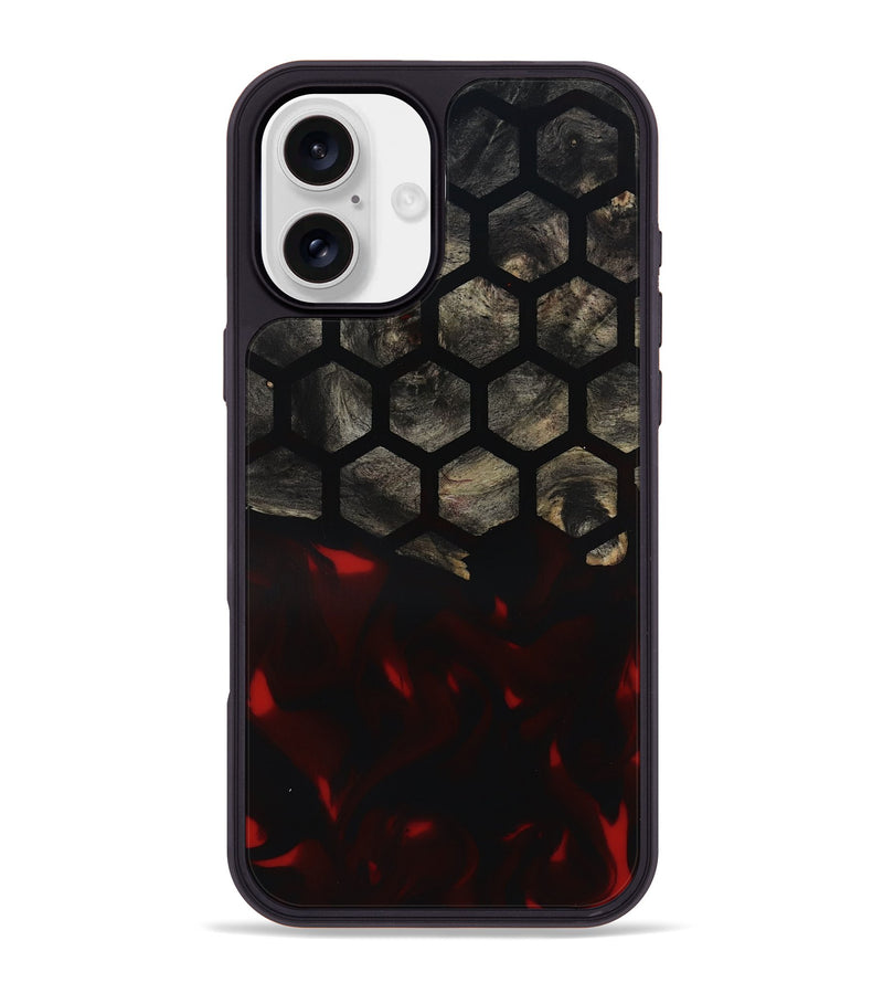 iPhone 16 Plus Wood Phone Case - Maritza (Pattern, 818560)