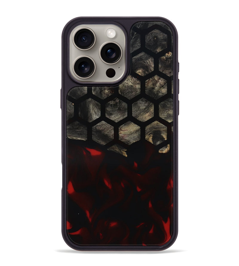 iPhone 16 Pro Max Wood Phone Case - Maritza (Pattern, 818560)