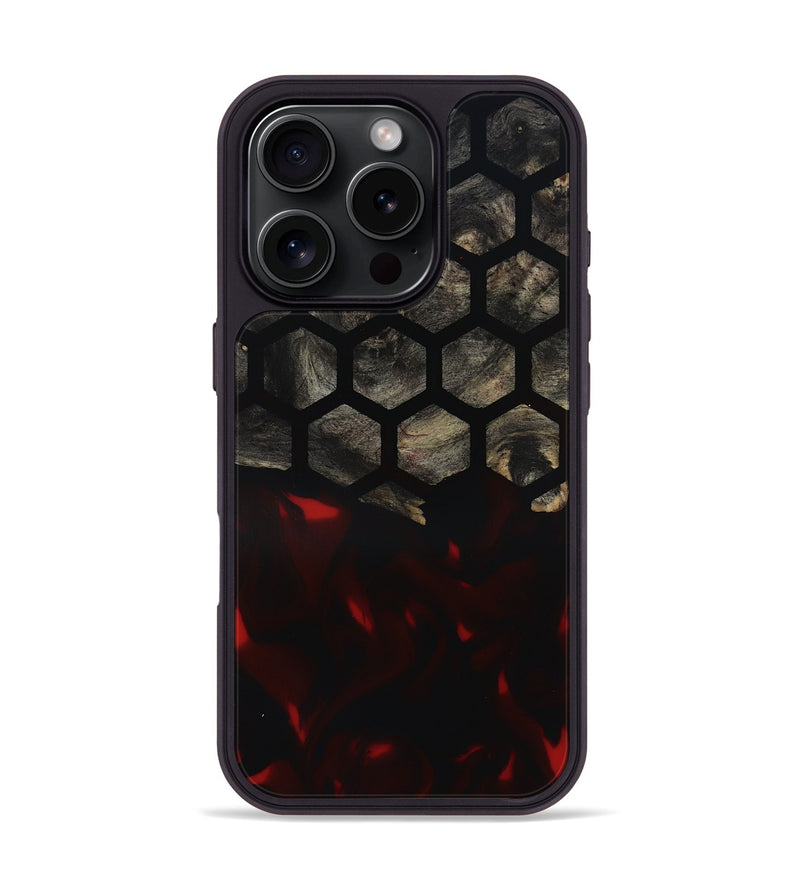 iPhone 16 Pro Wood Phone Case - Maritza (Pattern, 818560)