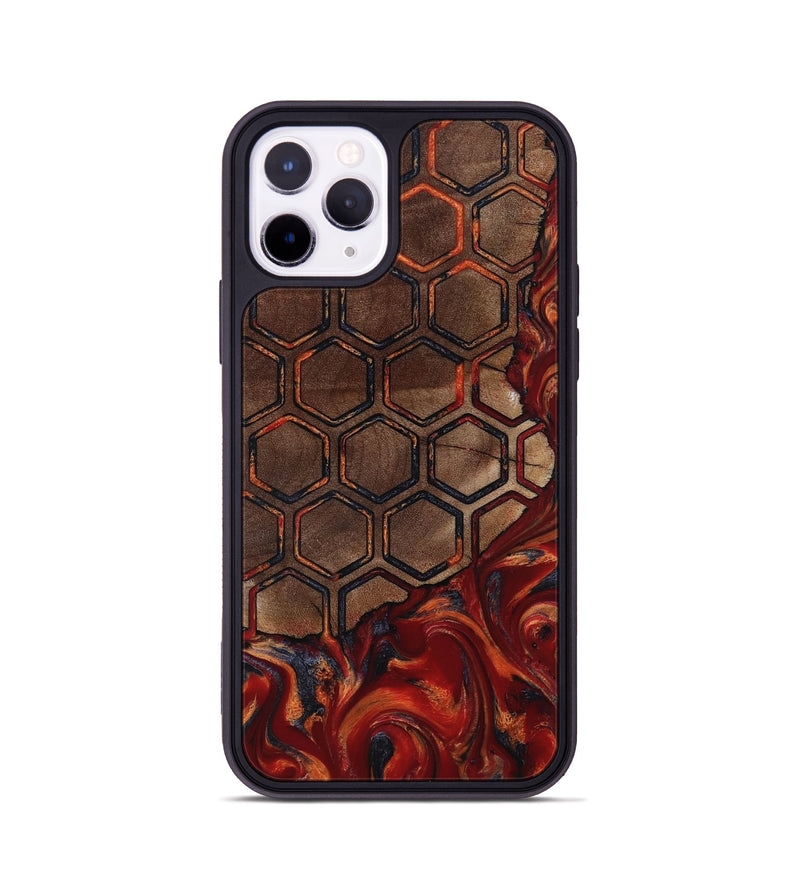 iPhone 11 Pro Wood Phone Case - Edwin (Pattern, 818561)
