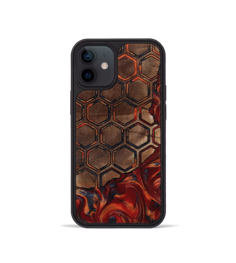 iPhone 12 mini Wood Phone Case - Edwin (Pattern, 818561)