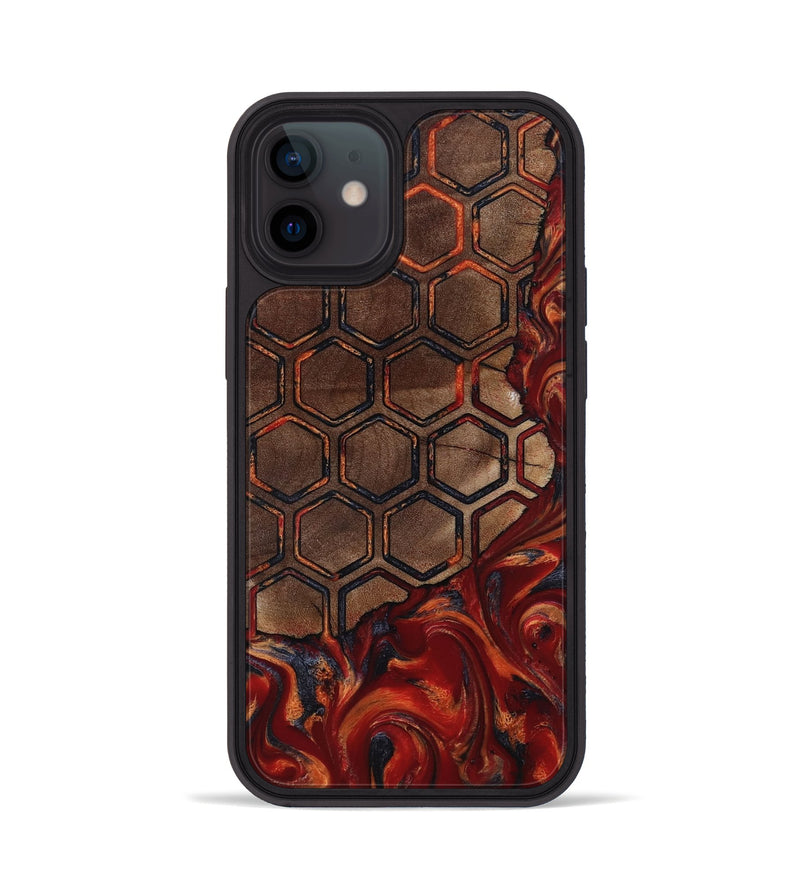 iPhone 12 Wood Phone Case - Edwin (Pattern, 818561)