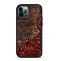 iPhone 12 Pro Max Wood Phone Case - Edwin (Pattern, 818561)