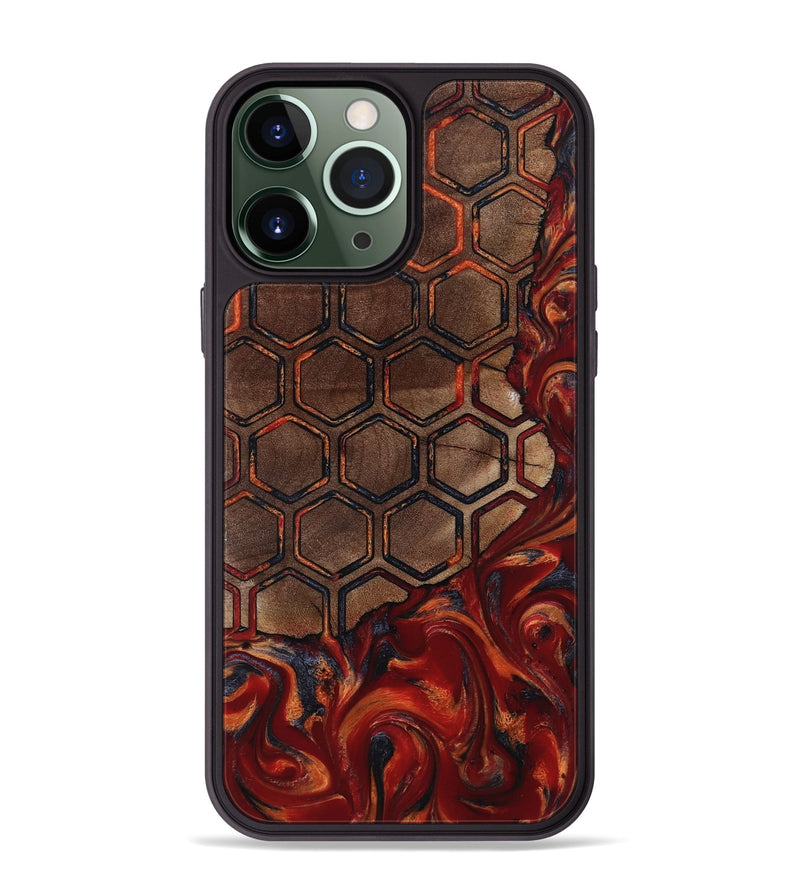 iPhone 13 Pro Max Wood Phone Case - Edwin (Pattern, 818561)