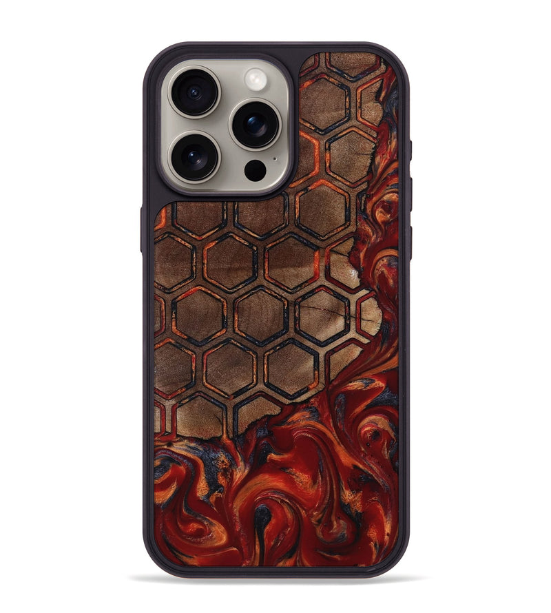 iPhone 15 Pro Max Wood Phone Case - Edwin (Pattern, 818561)