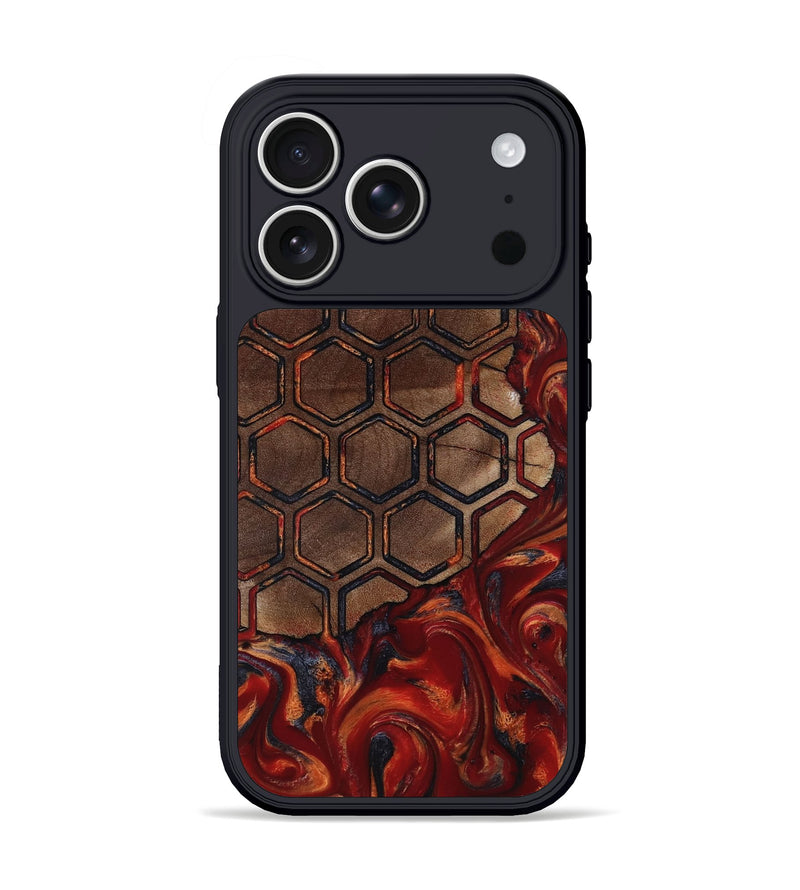 iPhone 17 Pro Wood Phone Case - Edwin (Pattern, 818561)